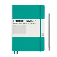 Szkolne artykuły papiernicze - Leuchtturm Notes Medium w linie szmaragdowy 344790 - miniaturka - grafika 1