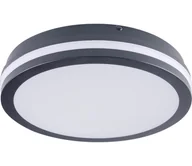 Lampy sufitowe - Kanlux 38784 - LED Plafon zew. z czujnikiem BENO 24/30W/230V 3000/3500/4000K IP65 antracyt - miniaturka - grafika 1