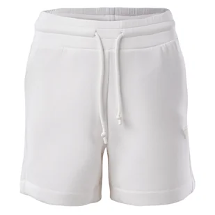 Damskie Spodenki GUESS ELLY SHORTS V2YD10KAMN2-G6K5 – Beżowy - Spodenki damskie - miniaturka - grafika 1
