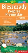 Nauki przyrodnicze - Bieszczady i Pogórze Przemyskie mapa turystyczna plastik Nowa - miniaturka - grafika 1
