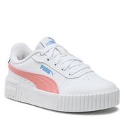 Buty dla dziewczynek - Sneakersy Puma Carina 2.0 PS 386186 12 Puma White-Poppy Pink-Blissful Blue - miniaturka - grafika 1