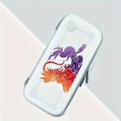 Akcesoria do Nintendo - TEMU Etui ochronne EVA do przenoszenia konsoli Nintendo Switch i Switch OLED - torba podróżna uchwytami na karty z , kompatybilna z edycjami i Violet - miniaturka - grafika 1