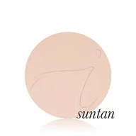 Podkłady do twarzy - Jane Iredale Purepressed Base Foundation Refill 9,9g  - wkład do podkładu do tewarzy Suntan - miniaturka - grafika 1