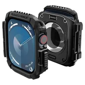 Akcesoria do smartwatchy - Spigen Rugged Armor - Obudowa do Apple Watch 10 46 mm (Matte Black) - miniaturka - grafika 1
