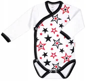 Body dla niemowląt - Body KOPERTOWE 100%Bawełna GWIAZDKI r 62 KLEKLE - miniaturka - grafika 1