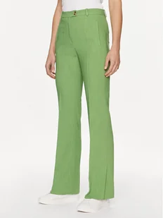 Boss Spodnie materiałowe Terela 50511972 Zielony Slim Fit - Spodnie damskie - miniaturka - grafika 1