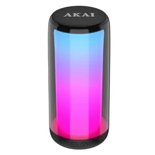 AKAI CS2 Glow, BT głośnik z oświetleNiem LED - Głośniki przenośne - miniaturka - grafika 1