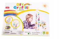 Prace ręczne dla dzieci - Żyrafa Kartonowa Kolorowanka Do Malowania - miniaturka - grafika 1