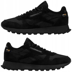 Reebok buty sportowe czarne klasyczne męskie Classic Leather GY1542 39 - Buty sportowe męskie - miniaturka - grafika 1