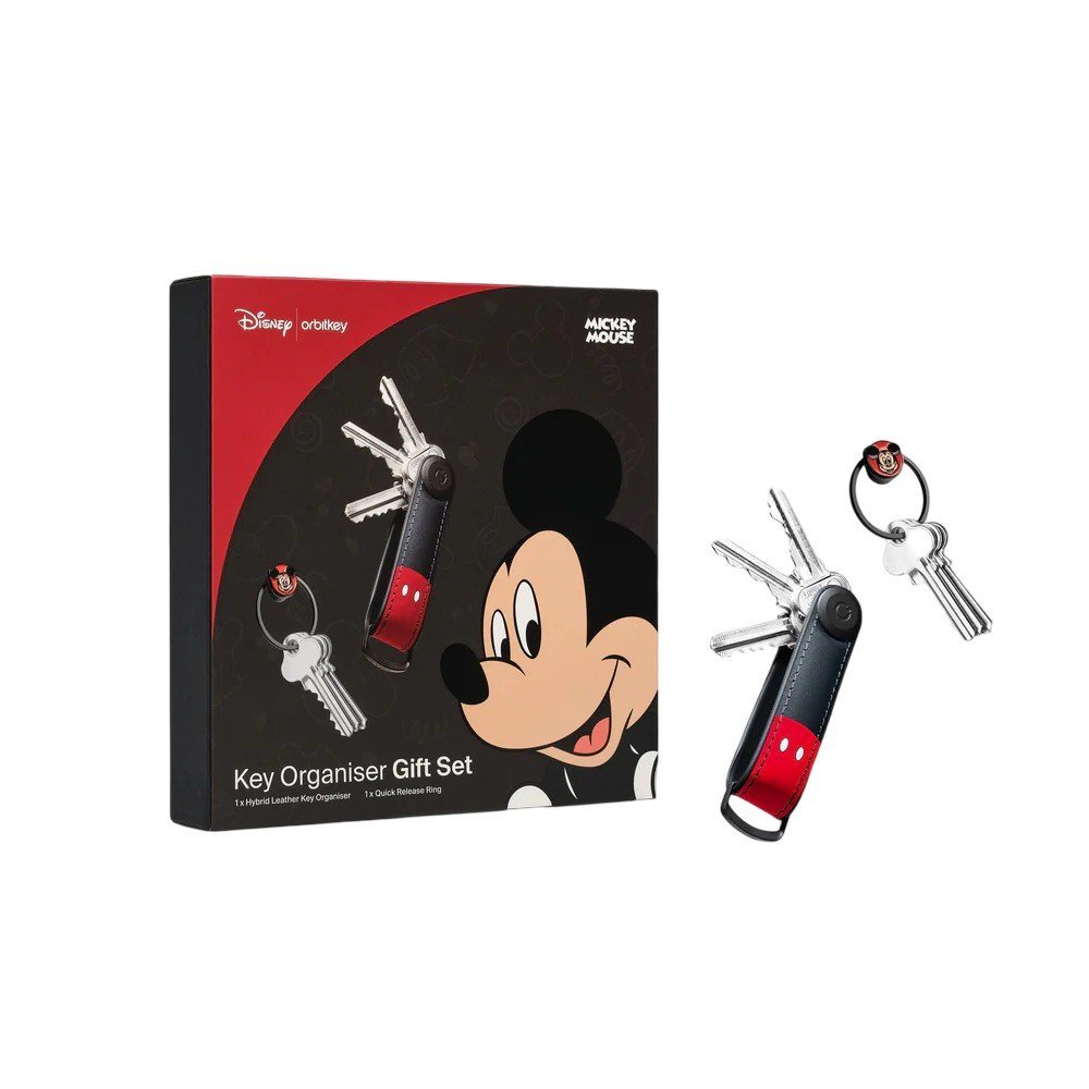 Organizer na Klucze Orbitkey Disney Myszka Miki Skórzany Zestaw Brelok
