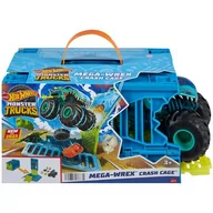 Samochody i pojazdy dla dzieci - Samochód Hot Wheels Monster Trucks Mega Wrex HNC29 - miniaturka - grafika 1