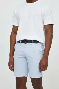 Calvin Klein szorty męskie kolor niebieski - Spodenki męskie - miniaturka - grafika 1
