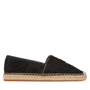 Espadryle KARL LAGERFELD Kamini KL80121A Czarny - Espadryle damskie - miniaturka - grafika 1