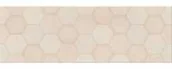 Płytki ceramiczne - Płytka ścienna BRAZIL cream hexagon glossy 20x60 gat. II - miniaturka - grafika 1