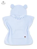 Okrycia kąpielowe dla dzieci - Ponczo kąpielowe, na basen, szybkoschnące, termofrotte BŁĘKIT, rozmiar S - miniaturka - grafika 1