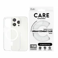 Etui i futerały do telefonów - Etui CARE by PanzerGlass Urban Combat Case MagSafe na iPhone 15 Pro - białe - miniaturka - grafika 1