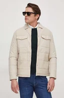 Kurtki męskie - Pepe Jeans kurtka Vander męska kolor beżowy przejściowa - miniaturka - grafika 1
