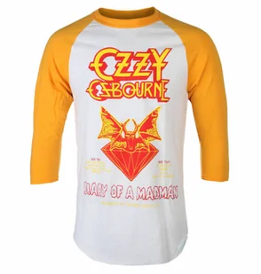 longsleeve OZZY OSBOURNE - DIARY OF MADMAN, rękaw 3/4 musztardowa-M - Koszulki męskie - miniaturka - grafika 1
