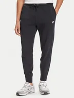 Spodnie sportowe męskie - Nike Spodnie dresowe Club Fleece FN3801 Czarny Regular Fit - miniaturka - grafika 1