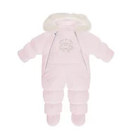 Kombinezony dla dzieci - Kombinezon zimowy, różowy 68 - miniaturka - grafika 1