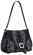 Torebki damskie - Desigual Bag_Poker, ACROSSBODYBAG Women's, Czarny (Black) - miniaturka - grafika 1