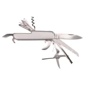Nożyce i noże - Topex Scyzoryk, 11 ostrzy, stal nierdzewna, , 98Z116 - miniaturka - grafika 1