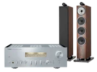 Zestawy stereo - Yamaha A-S2200 (srebrny) + 702 S3 (mokka) - miniaturka - grafika 1