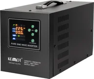 Zasilacze awaryjne UPS - Zasilacz awaryjny KEMOT PROsinus-1500-LFP4 przetwornica z czystym przebiegiem sinusoidalnym i funkcją ładowania 12V 230V 1500VA/ URZ3427-12-LFP4 - miniaturka - grafika 1