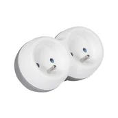 Przedłużacze i rozgałęźniki - Rozgałęźnik sieciowy 2 GN z uziemieniem LB0166-2 libox - miniaturka - grafika 1