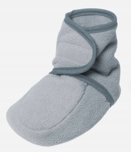 Playshoes Kapcie Niemowlęce Szare Rzepy 16 Sdy