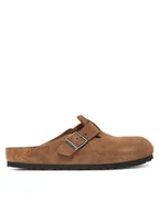 Klapki i japonki męskie - Birkenstock Klapki Boston Sfb 1030814 Brązowy - miniaturka - grafika 1