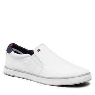 Tommy Hilfiger Tenisówki Harlow 2D FM0FM00597 White 100 - Trampki damskie - miniaturka - grafika 1