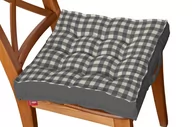 Meble modułowe i akcesoria - Dekoria Siedzisko Kuba na krzesło szaro biała kratka 1,5x1,5cm) 50 × 50 × 10 cm Quadro 211-136-11 - miniaturka - grafika 1