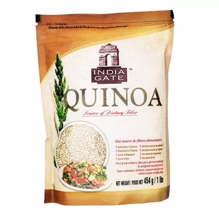 Komosa ryżowa biała quinoa India Gate 454g - Kasza - miniaturka - grafika 1
