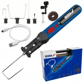 Nożyki biurowe - Dedra Nóż Termiczny Do Styropianu Wycinarka 4C 550°C Usb-C Bezprzewodowy - miniaturka - grafika 1