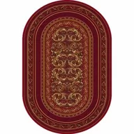 Dywany - Dywan FD Standard ARALIA bordo owal - miniaturka - grafika 1