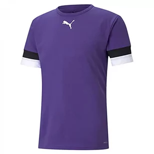 PUMA Męska koszulka piłkarska, trykot, męska, fioletowa, czarna, biała, rozmiar M - Piłka nożna - miniaturka - grafika 1