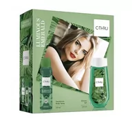 Zestawy perfum unisex - Sarantis Zś23 Cthru Deo150+Żel250 Lum Emerald# - miniaturka - grafika 1