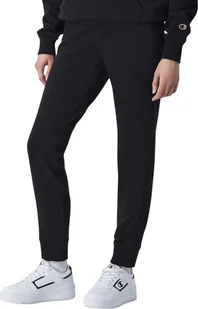 Spodnie damskie Champion Rib Cuff czarne 117550 KK001 XL - Spodnie sportowe damskie - miniaturka - grafika 1