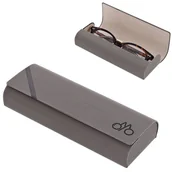 Akcesoria do okularów - Etui okularowe na magnes ET-131 szare - miniaturka - grafika 1