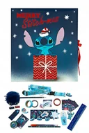 Ozdoby bożonarodzeniowe - Kalendarz adwentowy dla dzieci Lilo i Stitch pełny 24 okienka prezent - miniaturka - grafika 1