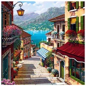 Malowanie po numerach - Haft Diamentowy, Obraz 5D, Diamond Painting 30x30cm (wzór: DP052) + zestaw akcesoriów - miniaturka - grafika 1