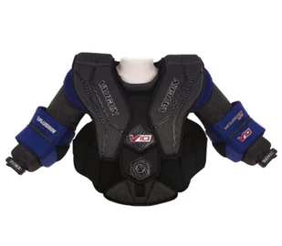 Hokejowa kamizelka bramkarska Vaughn Velocity 10 Black/Blue Youth M/L - Hokej - miniaturka - grafika 1