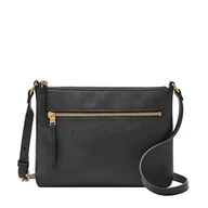 Torebki damskie - Fossil Fiona mały crossbody czarny, Czarny - Rozmiar Uniwersalny - miniaturka - grafika 1