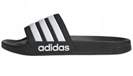 Klapki i japonki męskie - Klapki sportowe męskie adidas Adilette Shower GZ5922 czarne 40.5 - miniaturka - grafika 1