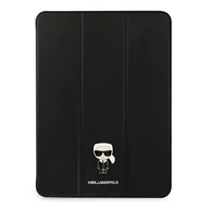 Etui do tabletów - Apple Etui na tablet Karl Lagerfeld Metal Saffiano na iPad Pro 11" KLFC11OKMK) Czarne - miniaturka - grafika 1