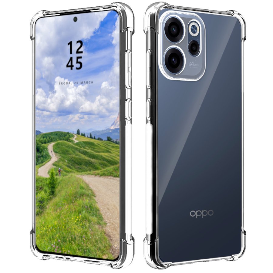 Etui do Oppo Reno 15 Pro 5G PANCERNE OCHRONNE SHOCKPROOF CLEAR CASE