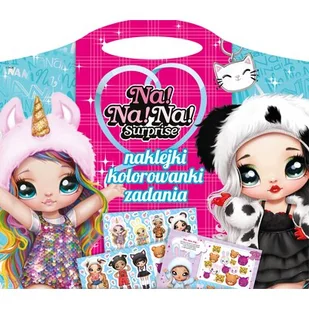 Na! Na! Na! Surprise. Naklejki, kolorowanki, zadania - Baśnie, bajki, legendy - miniaturka - grafika 1