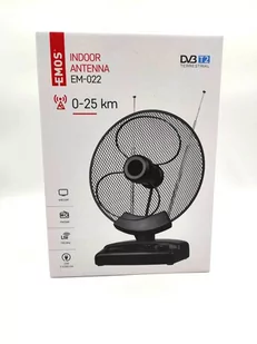 Antena pokojowa EMOS UVR-AV022 2702024000) Czarna - Anteny TV - miniaturka - grafika 2