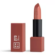 Szminki - 3ina 3INA MAKEUP  Vegan  Cruelty Free  The Lipstick 273  brązowa błyszcząca  pomadka do ust  błyszczyk brokatowy  szminka o wysokiej pigmentacji  matowy intensywny kolor  kremowy zapach wanilii - miniaturka - grafika 1